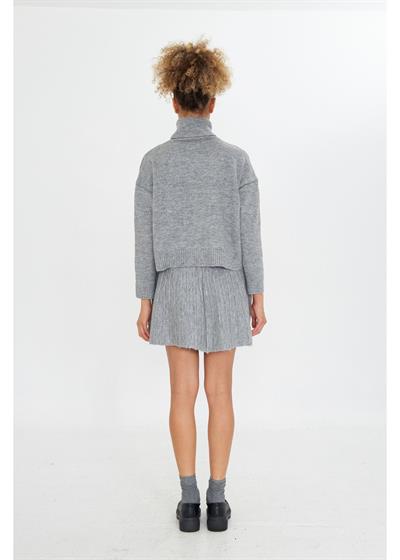 Uzun Kollu Balıkçı Yaka Kazak 