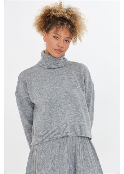 Uzun Kollu Balıkçı Yaka Kazak 