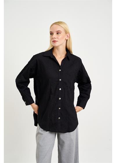 Zincir Süzene Gabardin Gömlek 