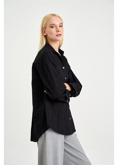 Zincir Süzene Gabardin Gömlek 