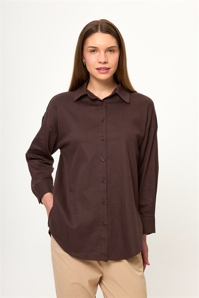 Arkası Nakışlı Gömlek