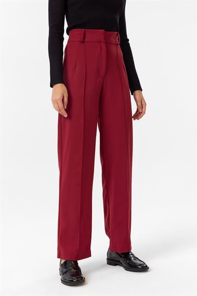 Önü Çimalı Palazzo Atlas Pantolon