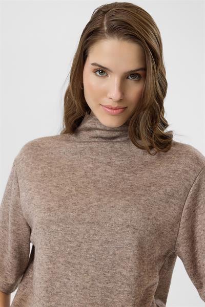 Balıkçı Yaka Kısa Kol Triko Kazak 