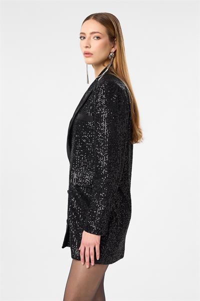 Pul Payet Ceket Elbise