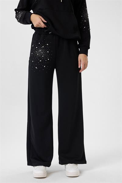 Taşlı Eşofman Altı