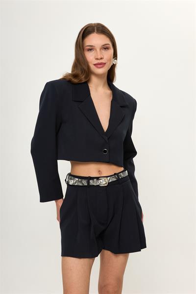 Kısa Poliviskon Ceket