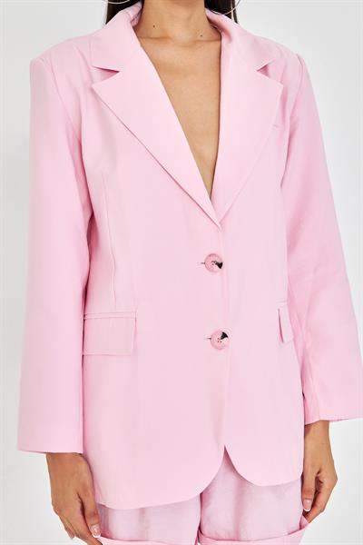 Arkası Yırtmaçlı Modal Ceket