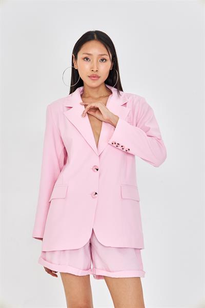 Arkası Yırtmaçlı Modal Ceket