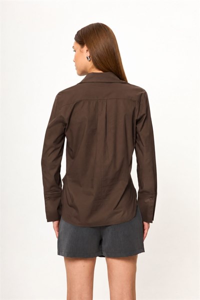 Oversize Poplin Gömlek