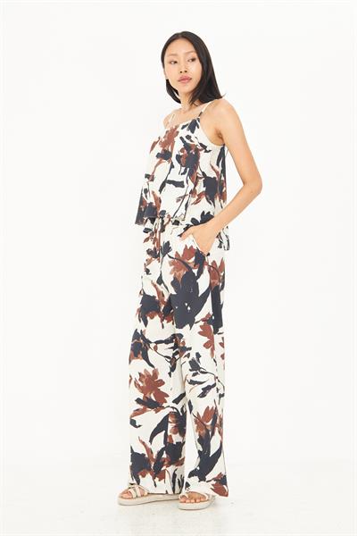 Desenli Modal Pantolon