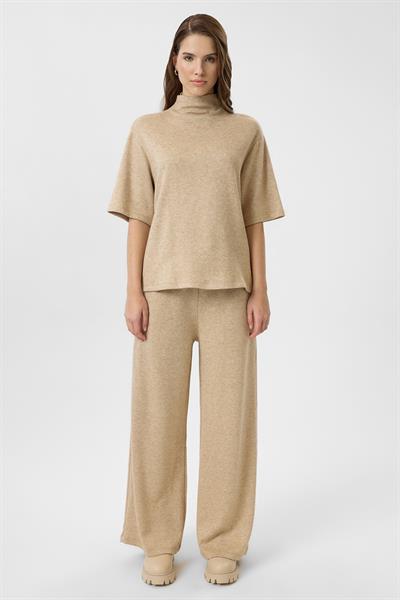 Balıkçı Yaka Kısa Kol Triko Kazak 