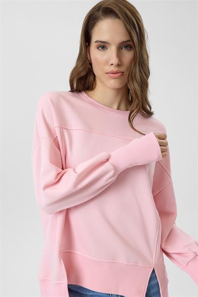 Asimetrik Basic Sweatshirt