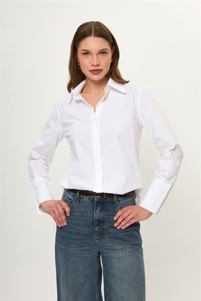Oversize Poplin Gömlek
