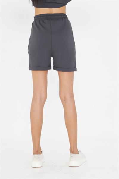 Bağcıklı Lastikli Modal Şort