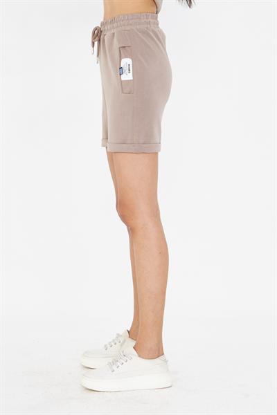 Bağcıklı Lastikli Modal Şort