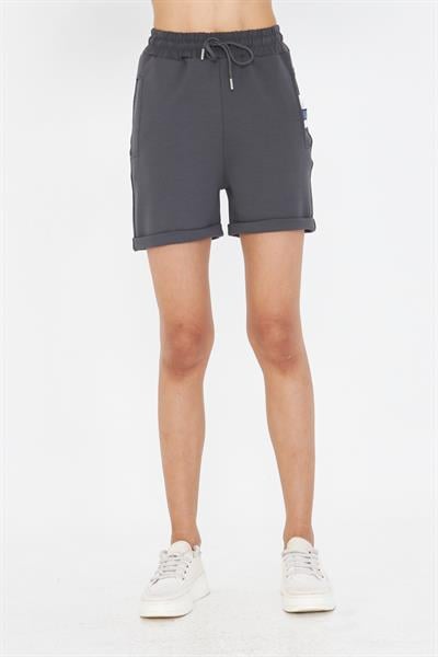 Bağcıklı Lastikli Modal Şort