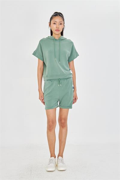 Bağcıklı Lastikli Modal Şort