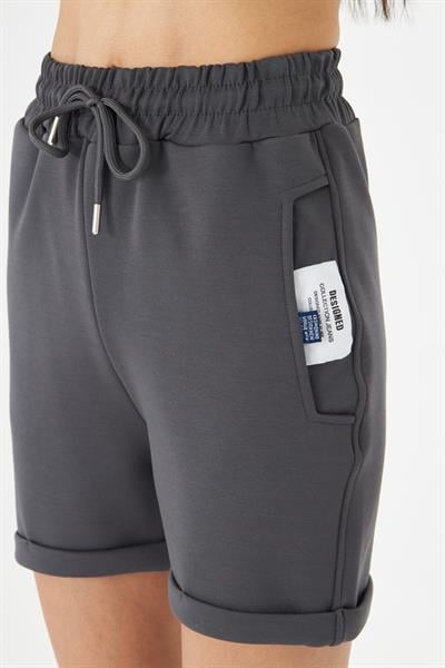 Bağcıklı Lastikli Modal Şort