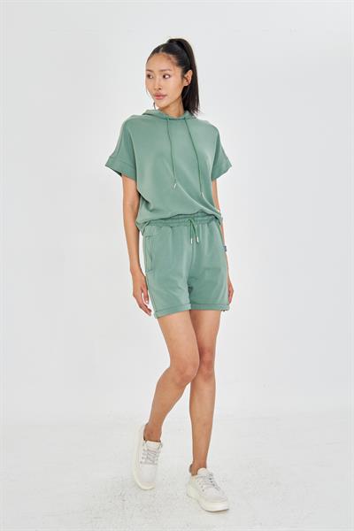 Bağcıklı Lastikli Modal Şort