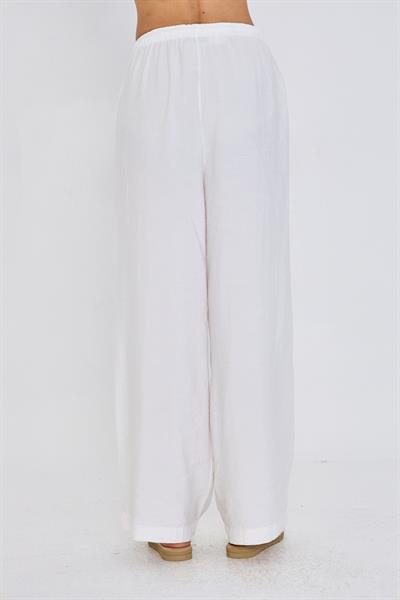 Bağcıklı Yan Cepli Modal Pantolon