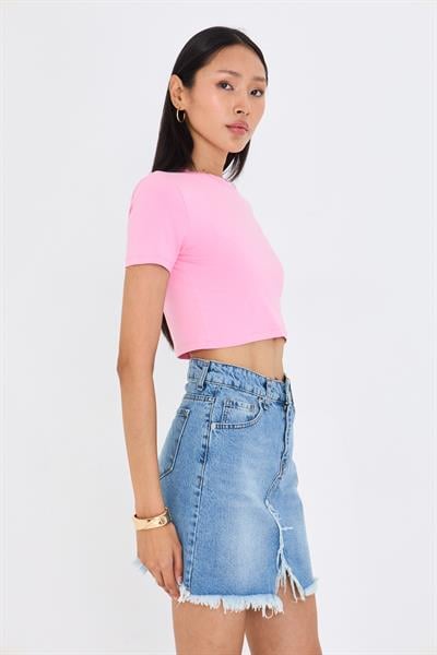 Basic Crop Tişört
