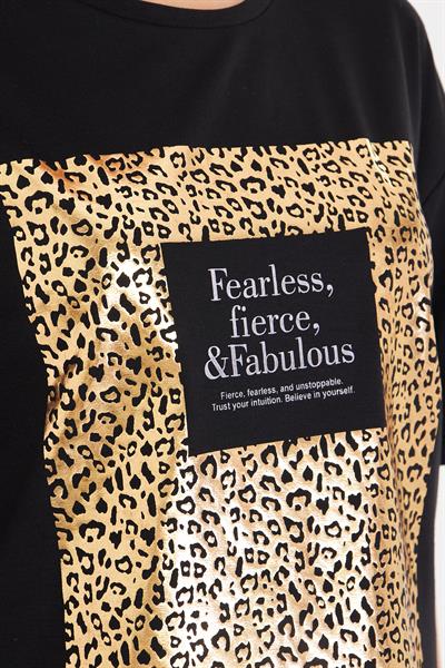 Baskılı Basic T-Shirt