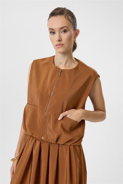 Pili Detaylı Paraşüt Yelek