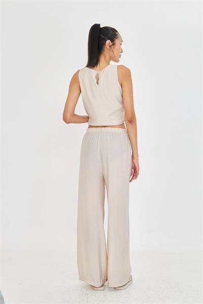 Beli Bağlamalı Pantolon