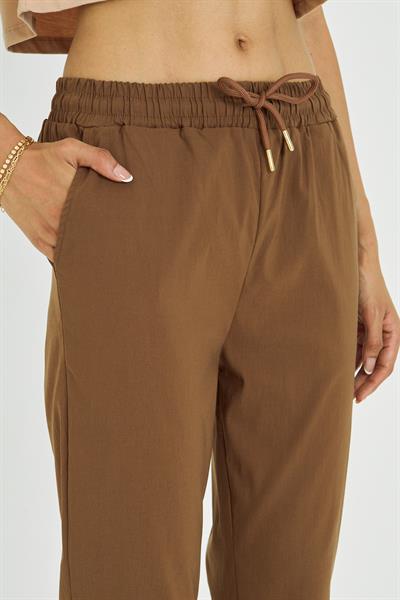 Beli Lastikli Fleto Cepli Pantolon