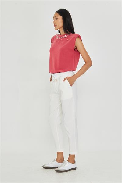 Beli Lastikli Cepli Pantolon