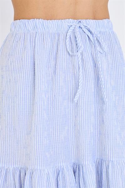 Beli Lastikli Gofre Etek