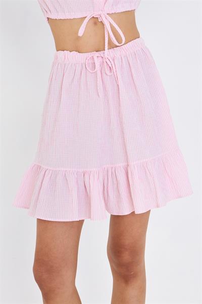 Beli Lastikli Gofre Etek