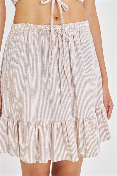 Beli Lastikli Gofre Etek