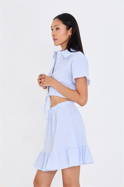 Beli Lastikli Gofre Etek