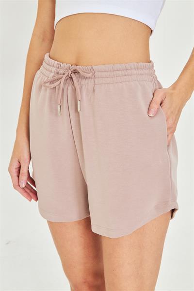 Beli Lastikli Modal Şort 