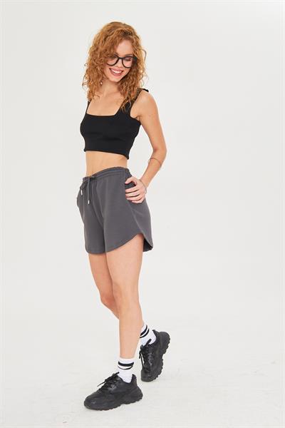 Beli Lastikli Modal Şort 