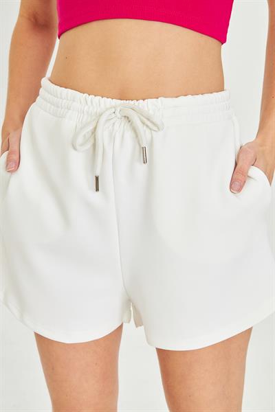 Beli Lastikli Modal Şort 