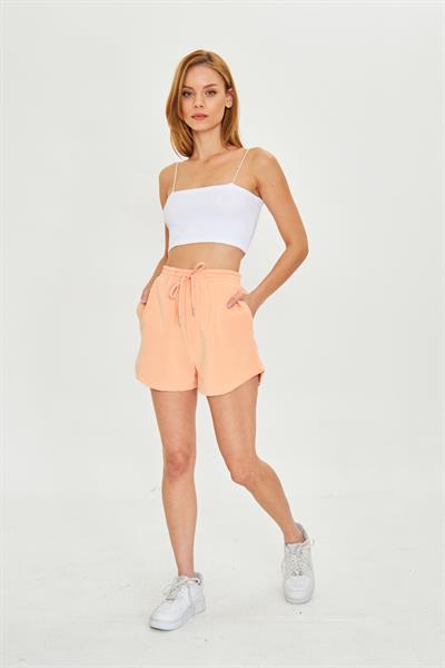 Beli Lastikli Modal Şort 