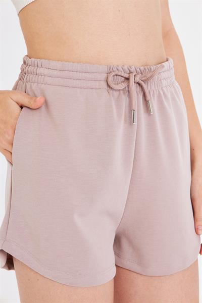 Beli Lastikli Modal Şort 