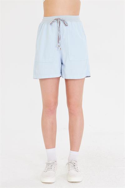 Beli Ribanalı Soft Şort 