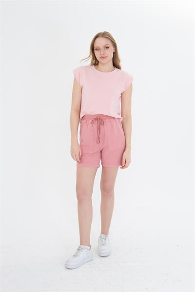 Beli Ribanalı Soft Şort 