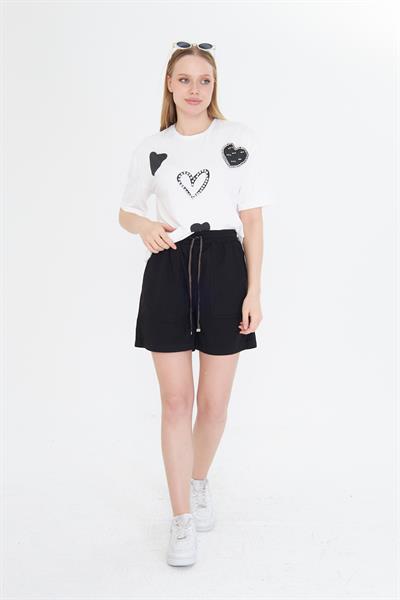 Beli Ribanalı Soft Şort 