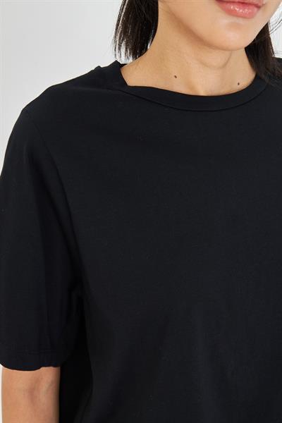 Bisiklet Yaka Basic T-shirt