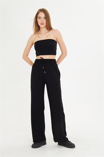 Bol Paça İki İplik Eşofman Altı 