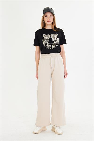 Bol Paça İki İplik Eşofman Altı 