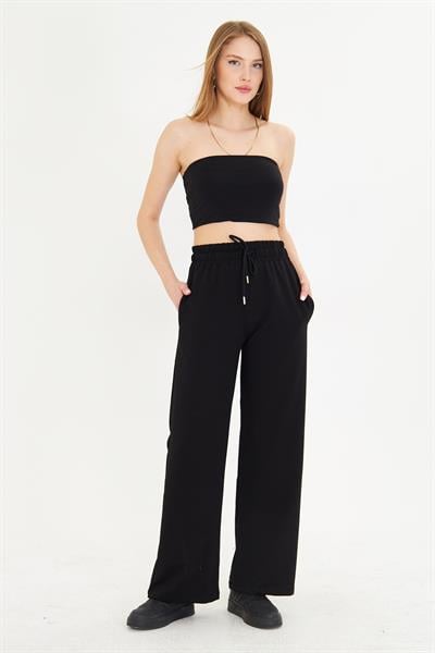 Bol Paça İki İplik Eşofman Altı 