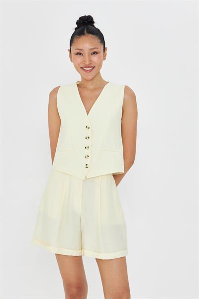 Double Paça Modal Şort