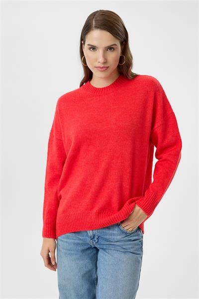 Bisiklet Yaka Basic Kazak