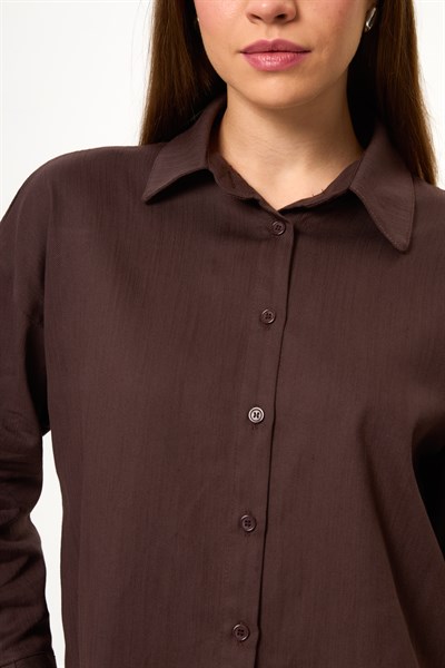 Arkası Nakışlı Gömlek