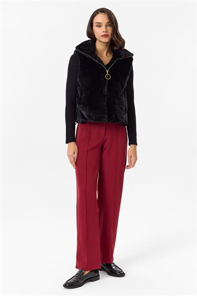 Kapitone Peluş Yelek